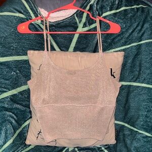 Cache Sparkling Beige Camisole